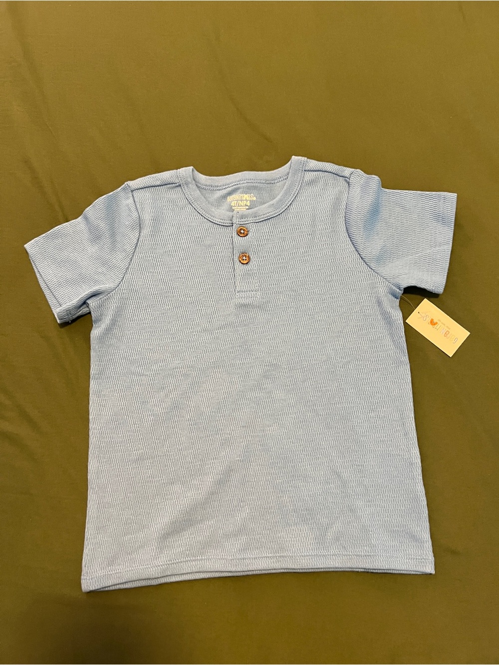 Light Blue Short Sleeve Tee Boy’s Size 4T